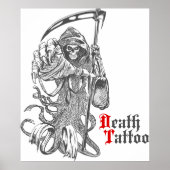 Doodstattoo Poster (Voorkant)