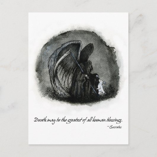 DOODSTRAF BRIEFKAART (Voorkant)