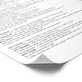 Doodstrikken Poster 18 x 24 (Hoek)