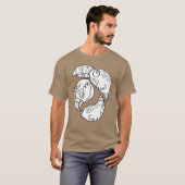 doodsvogels vliegen in een cirkel t-shirt (Voorkant volledig)