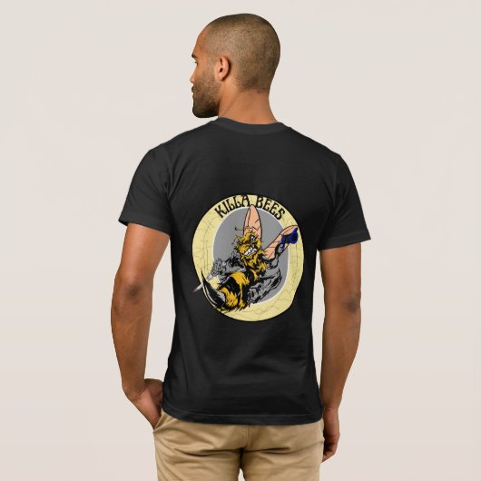 Doodt bijen t-shirt (Achterkant volledig)