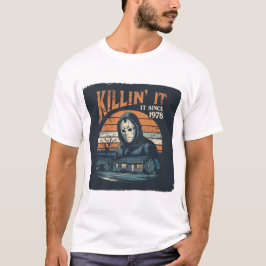 Doodt het sinds 1978 - Michael Myers vintage Hall T-shirt