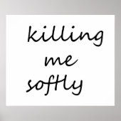 Doodt me zachtjes poster (Voorkant)