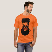 Doodtete van de Hipster-baard T-shirt (Voorkant volledig)