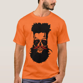 Doodtete van de Hipster-baard T-shirt