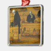 Doodtuin (door Hugo Simberg) Metalen Ornament (Links)