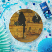 Doodtuin (door Hugo Simberg) Papieren Bordje (Feest)