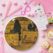 Doodtuin (door Hugo Simberg) Papieren Bordje (Feest)