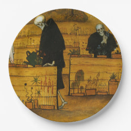 Doodtuin (door Hugo Simberg) Papieren Bordje