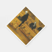 Doodtuin (door Hugo Simberg) Servet (Hoek)