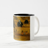 Doodtuin (door Hugo Simberg) Tweekleurige Koffiemok (Voorkant rechts)