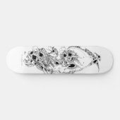 doodvogel persoonlijk skateboard (Horizontaal)