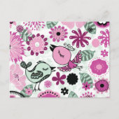 doodvogels briefkaart (Voorkant)