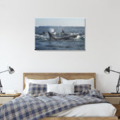 doodwalvis canvas afdruk (Insitu (Slaapkamer))