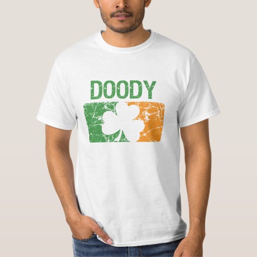 Doody Surname Clover T-shirt (Voorkant)
