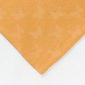 Doodzaakt monarch Fleece Blanket Deken (Hoek)