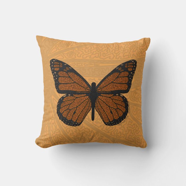 Doodzaakt Monarch Pillow Kussen (Voorkant)