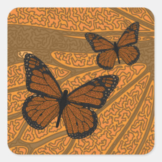 Doodzaakt Monarch Sticker