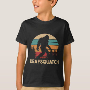 Doof bewustzijn gehoorverlies gebarentaal en doof t-shirt
