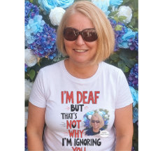 Doof en trots, grappig Gehoorstoornis Persoonlijke