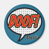 Doof! mediamagneet magneet (Voorkant)