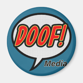 Doof! mediamagneet magneet