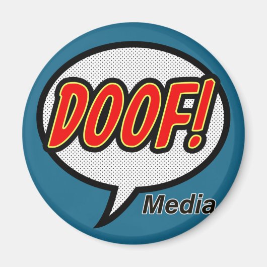 Doof! mediamagneet magneet (Voorkant)