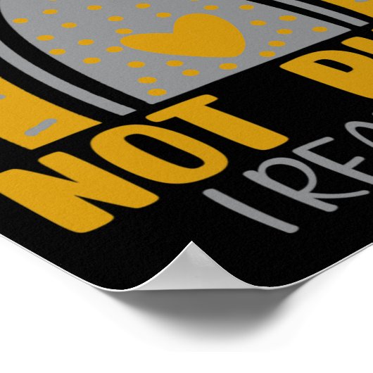 Doof niet onbeleefd Rainbow Deaf Awareness ASL Sig Poster (Hoek)