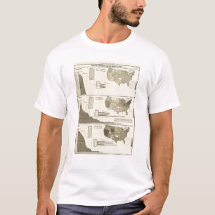 Doof, Paupers, Statistische kaart van gevangenen T-shirt