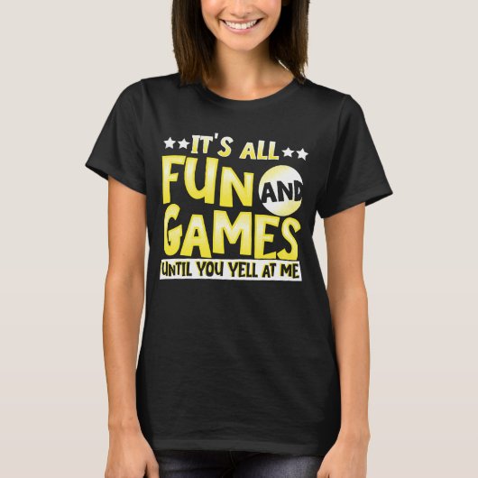 Doof schreeuwt niet tegen me t-shirt (Voorkant)