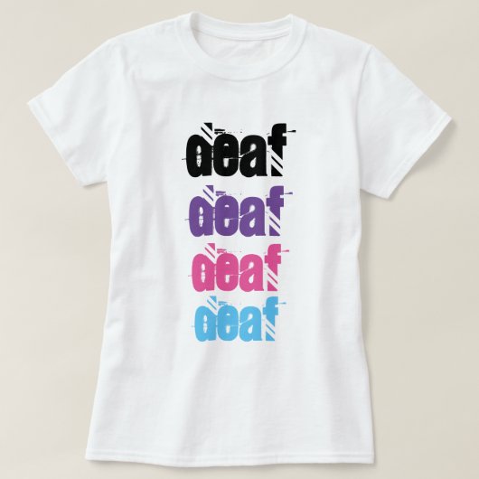 doof t-shirt (Design voorkant)