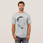 Doofblindenbewustzijn T-shirt (Voorkant volledig)