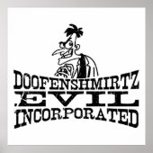 Doofenshmirtz Poster (Voorkant)