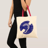 Doofheid en hardhorend symbool tote bag (Voorkant (product))