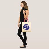 Doofheid en hardhorend symbool tote bag (Voorkant (model))