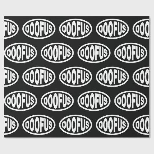 DOOFUS CADEAUPAPIER (Vlak)