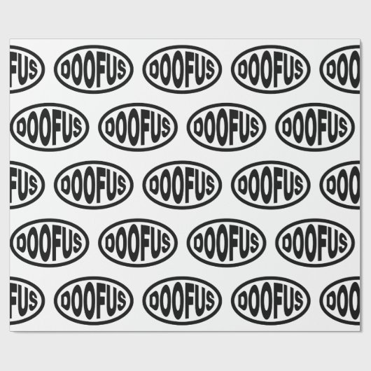 DOOFUS CADEAUPAPIER (Vlak)