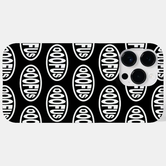 DOOFUS Case-Mate iPhone CASE (Achterkant (horizontaal))