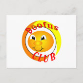 Doofus Club Briefkaart (Voorkant)