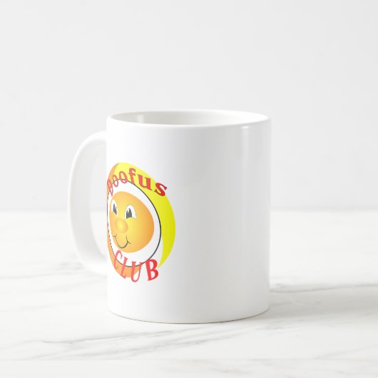 Doofus Club Koffiemok (Voorkant links)