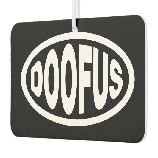 DOOFUS LUCHTVERFRISSER (Links)