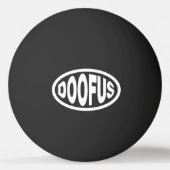 DOOFUS PINGPONGBAL (Achterkant)