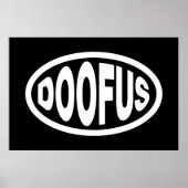 DOOFUS POSTER (Voorkant)