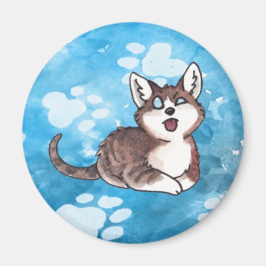 Doofy Cat Magnet (Voorkant)