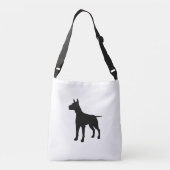 DoOG Silhouette Print Crossbody Tas (Achterkant)