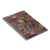 Doogavebeestjes op mochasbruin notitieboek (Rechterzijde)