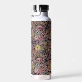 Doogavebeestjes op mochasbruin waterfles (Rechts)