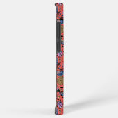 Doogaveinsecten op koraalrood samsung galaxy hoesje (Rechterkant)