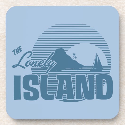 Dookie Island - Blue Bier Onderzetter (Voorkant)