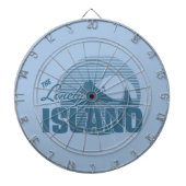 Dookie Island - Blue Dartbord (Voorkant)